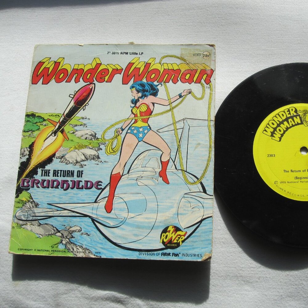 1975 Power Records: Wonder Woman - The Return of Brunhilde - DC Comics